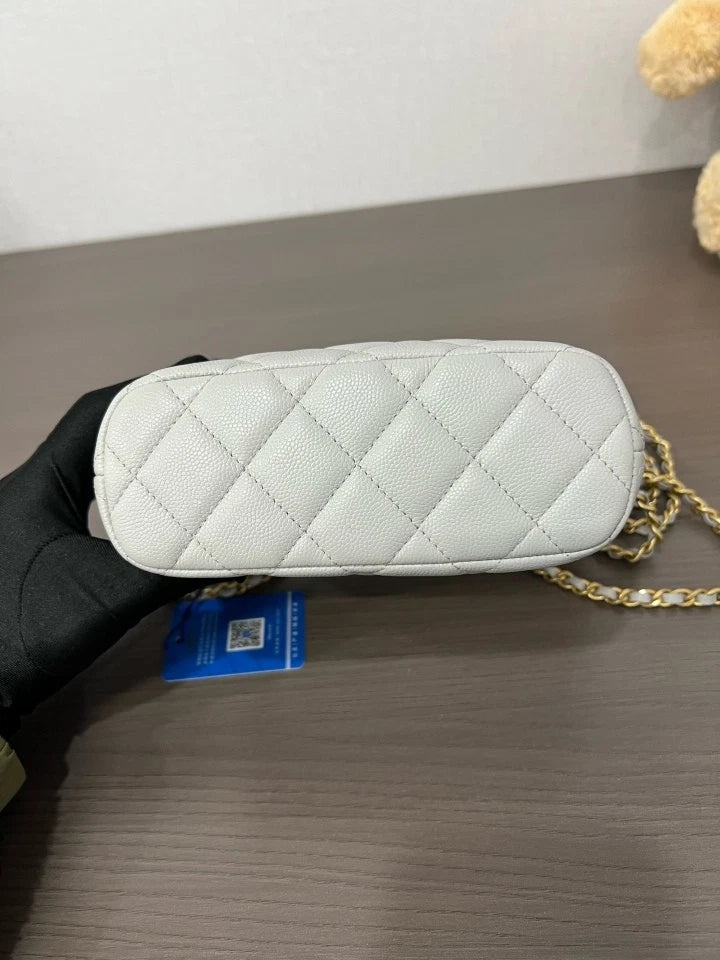CHANEL Women Mini Lunch Box Top Handle Crossbody
