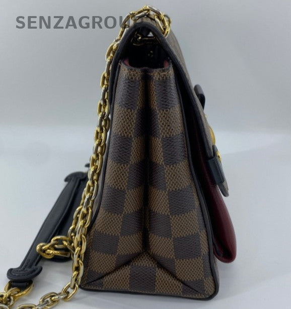 Louis Vuitton Vavin Chain Shoulder Bag Brown Purple Gold Women Classic Fashion