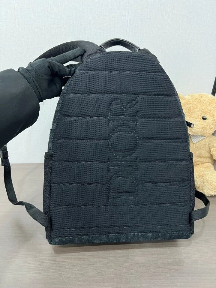 Dior 8 Series Dark Pattern Backpack For Women
