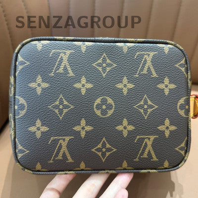 Louis Vuitton All-In BB Monogram Bucket Bag Brown Women's Classic