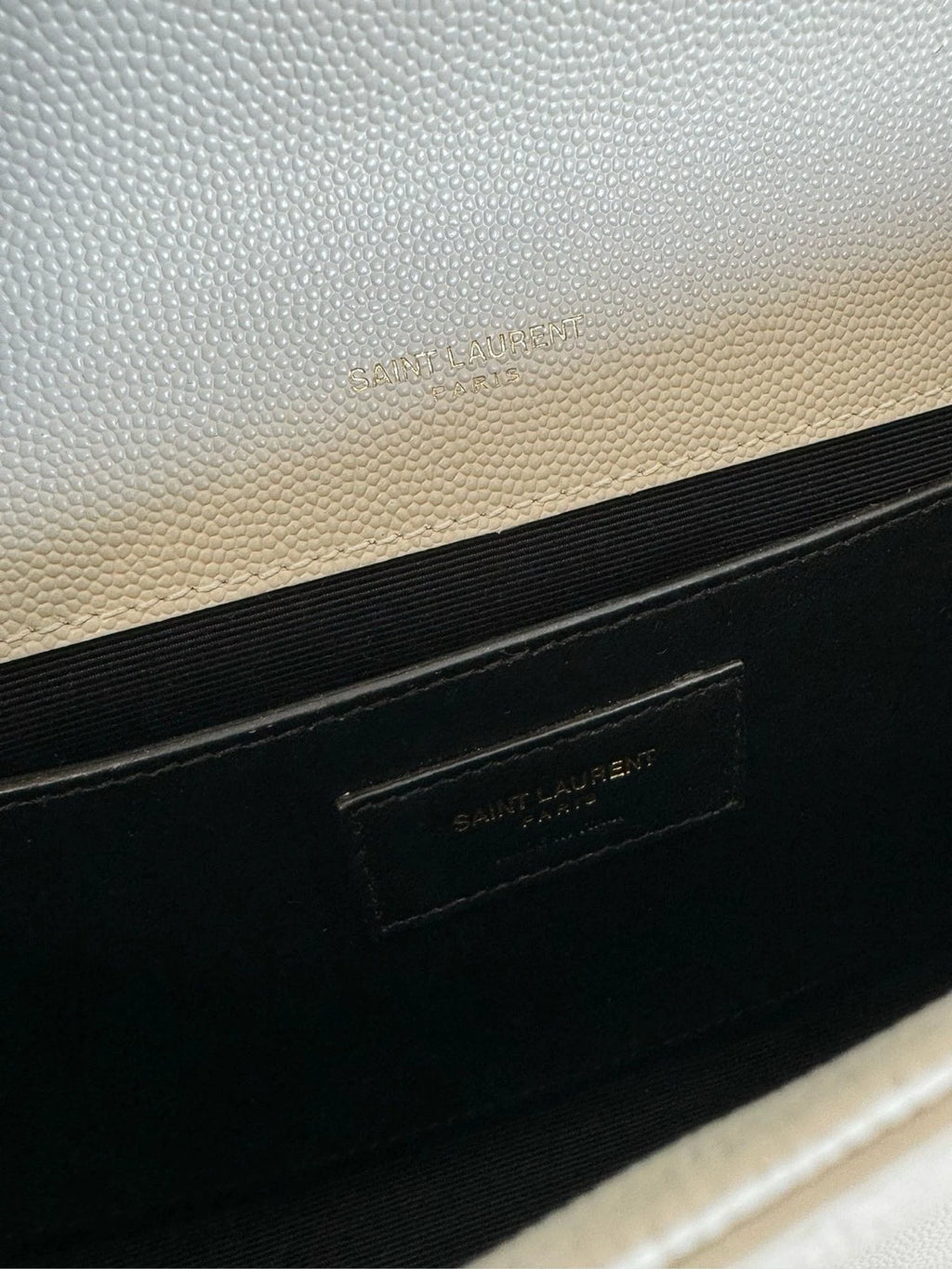 Saint Laurent Kate Grainy Leather Tassel Shoulder Crossbody For Women