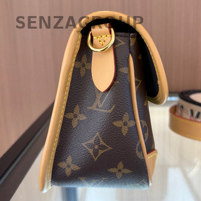 Louis Vuitton Monogram Fendi Baguette Black Strap Shoulder Crossbody Bag