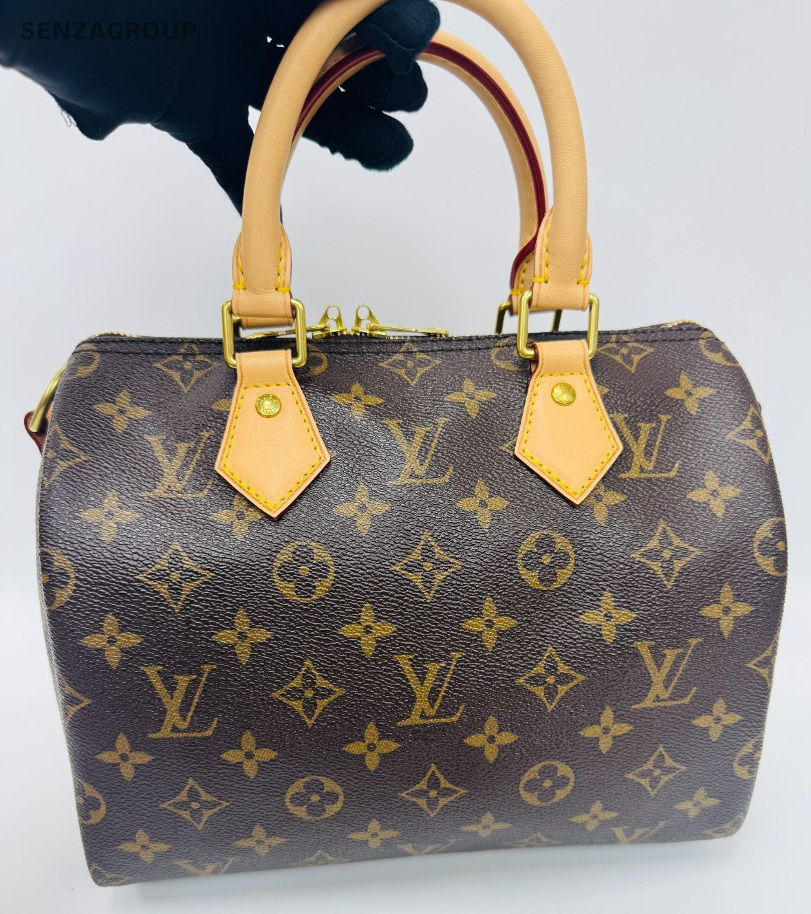 Louis Vuitton Speedy25 Monogram Handbag 2WAY Shoulder bag Crossbody Women