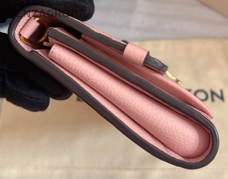 Louis Vuitton VAVIN WOC Chain Shoulder Bag Crossbody Pink Gold Women Designer
