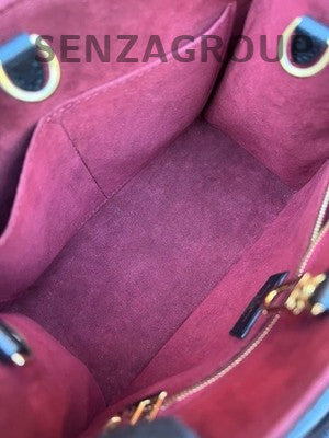 Louis Vuitton OnTheGo PM Tote Bag in Black & White Leather - Women's Fashion
