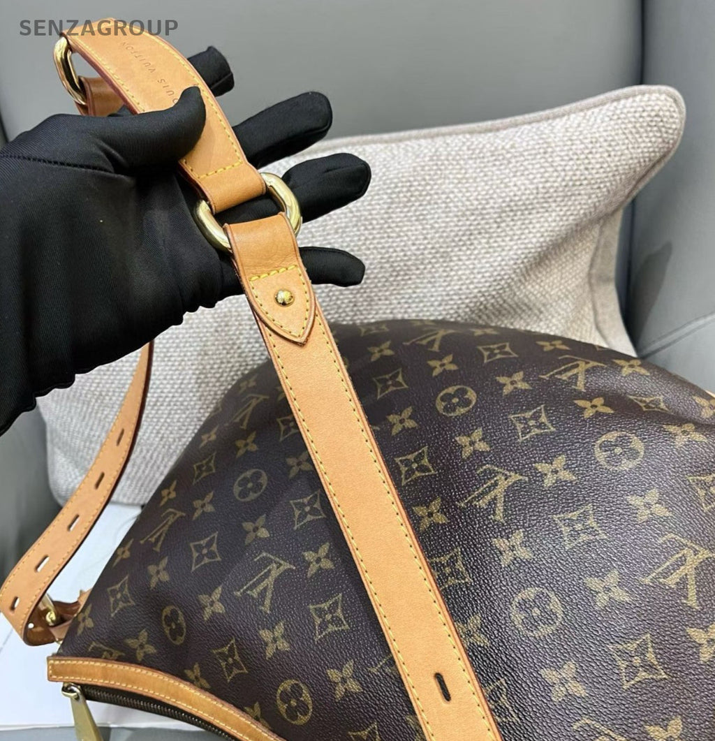 Louis Vuitton Tulum Monogram Crossbody Shoulder Bag Brown Gold Women Classic