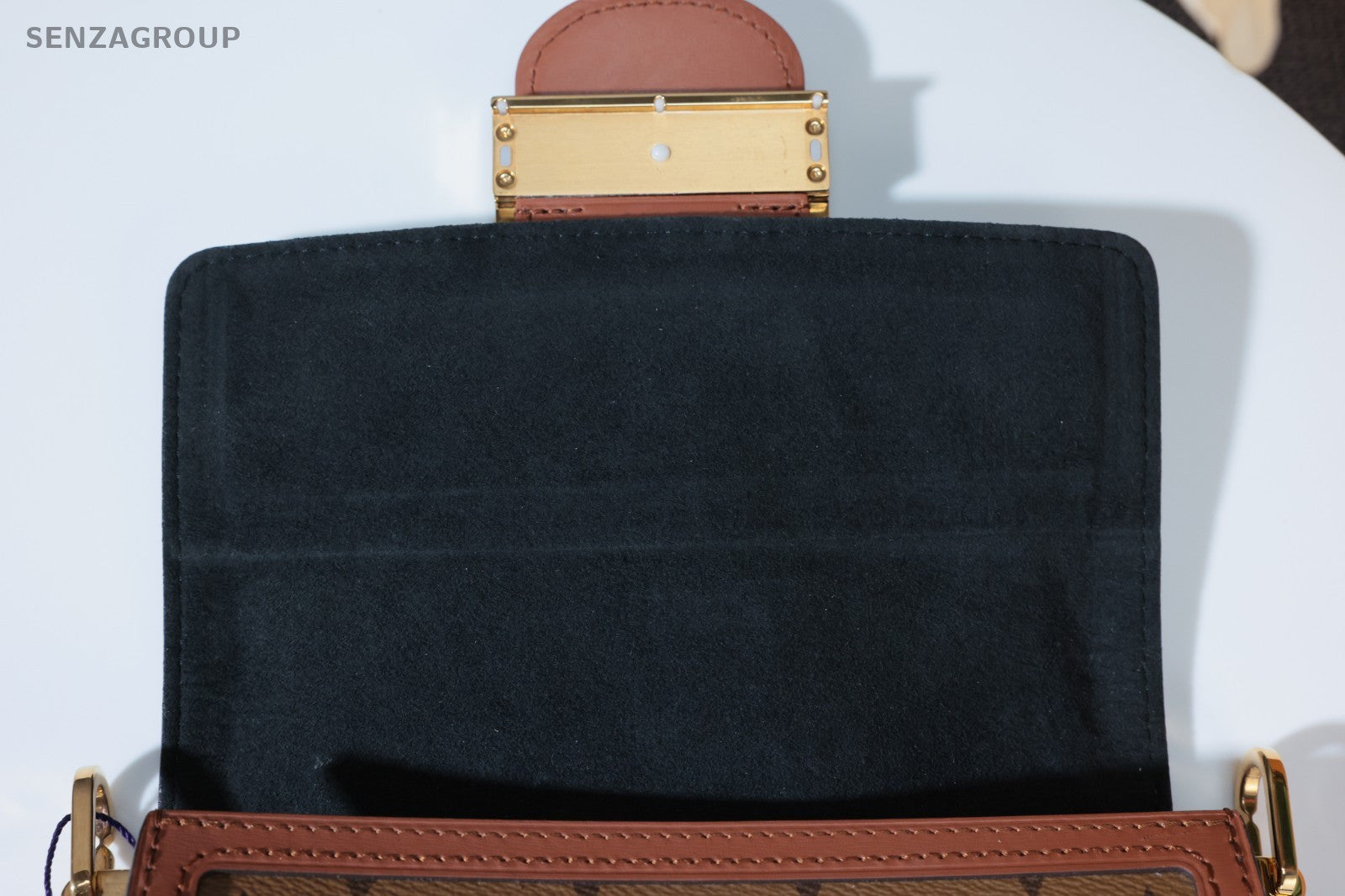 Louis Vuitton Dauphine Monogram PM Shoulder Bag Crossbody Brown Women Classic