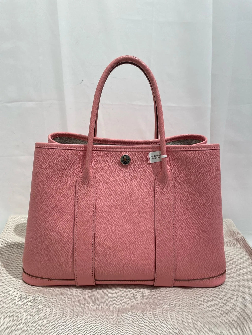 Hermes Canvas Garden Party30 Tote Bag For Women