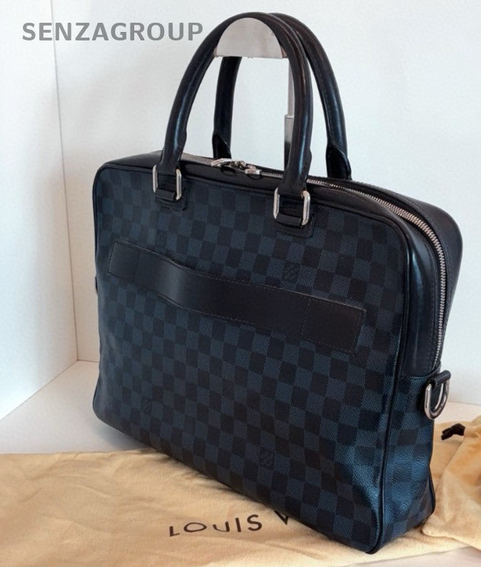 Louis Vuitton Damier Satchel Top Handle Shoulder Bag Crossbody Unisex Adults