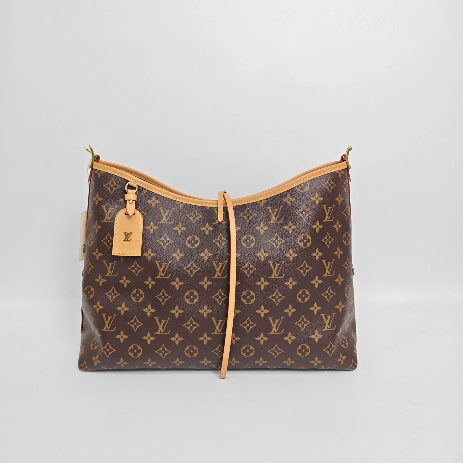 Louis Vuitton Carryall Monogram Canvas Tote Bag Excellent