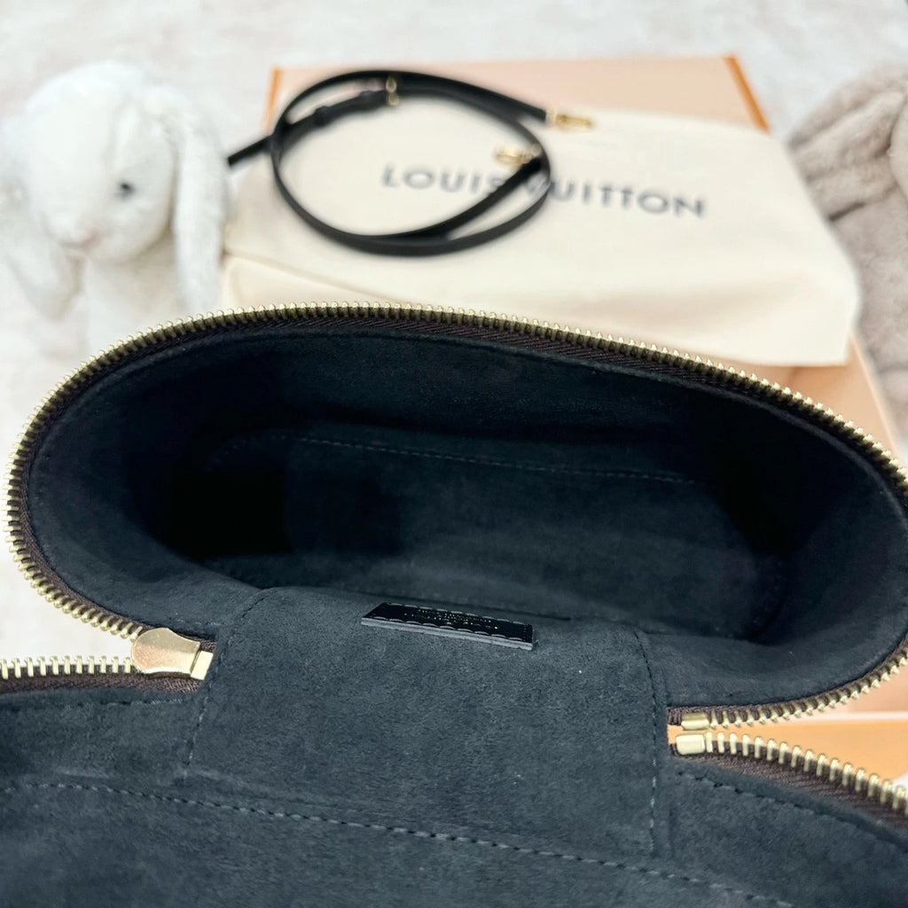 Louis Vuitton Vanity Canvas Top Handle Excellent