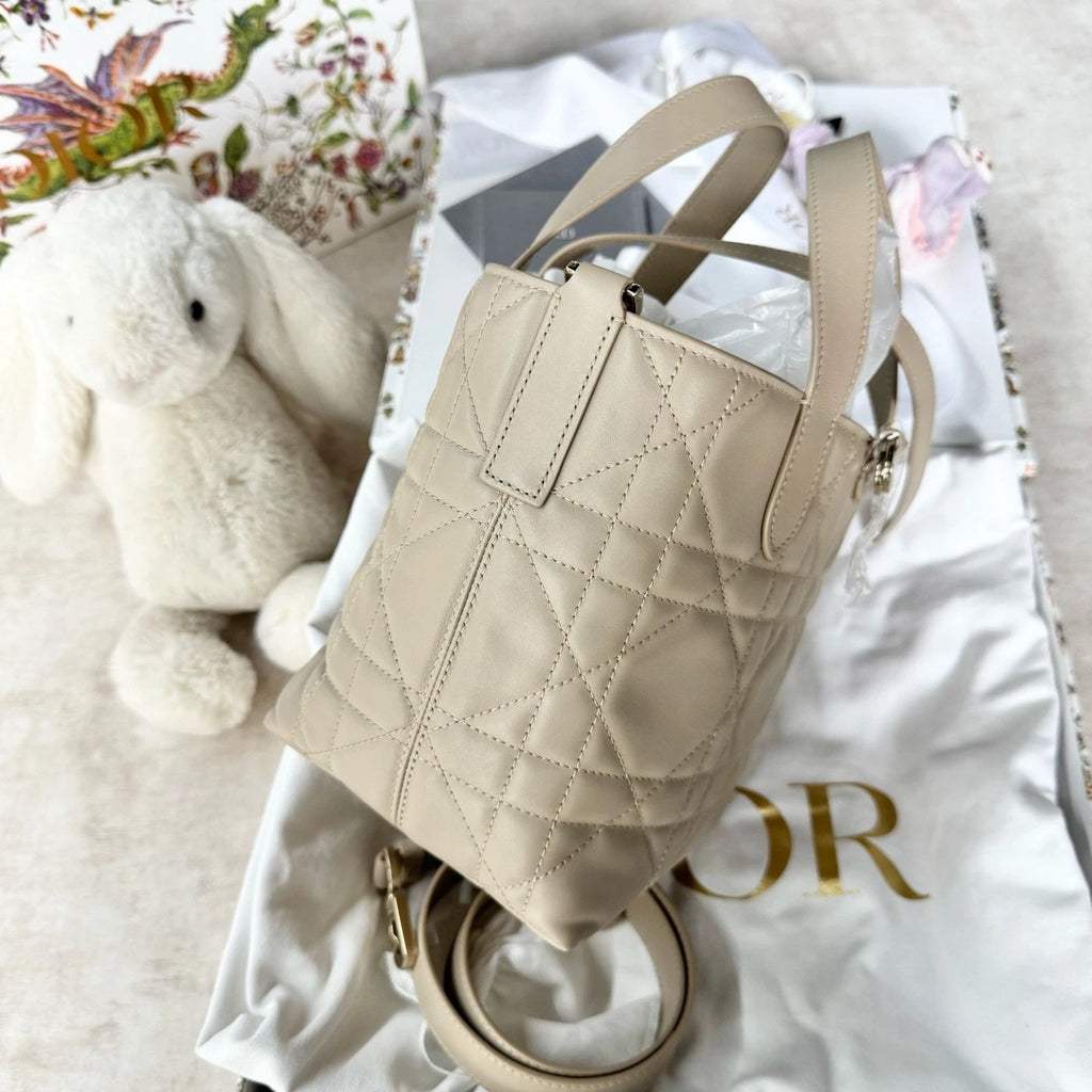 New Dior Calfskin Toujours Vertical Small Shoulder Bag For Women