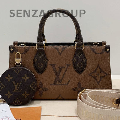 Louis Vuitton Onthego East West Tote Bag Monogram Print Women's Classic