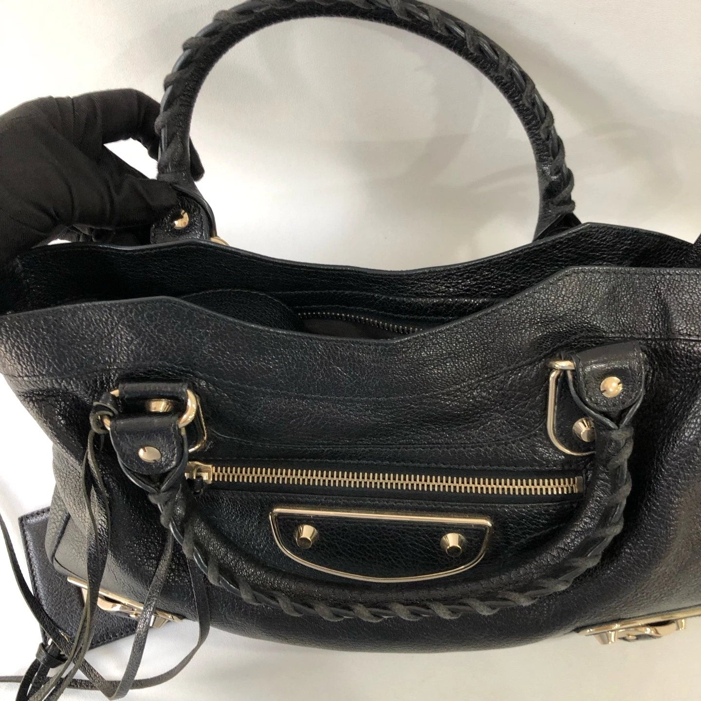 Balenciaga Medium Leather Crossbody Motorcycle Bag For Women