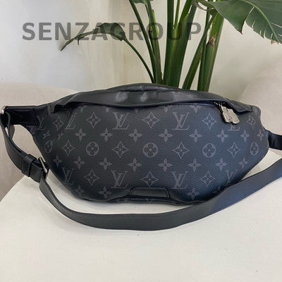 Louis Vuitton Discovery Men's Waist Bag Shoulder Bag Black Classic