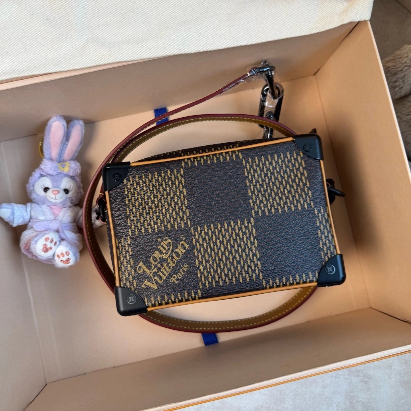 Louis Vuitton x Nigo Canvas Mini Soft Trunk Box Bag For Women
