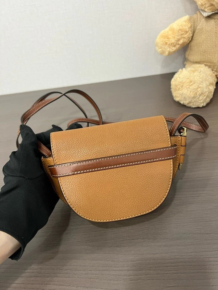 Loewe Mini Gate Saddle Crossbody Bag For Women