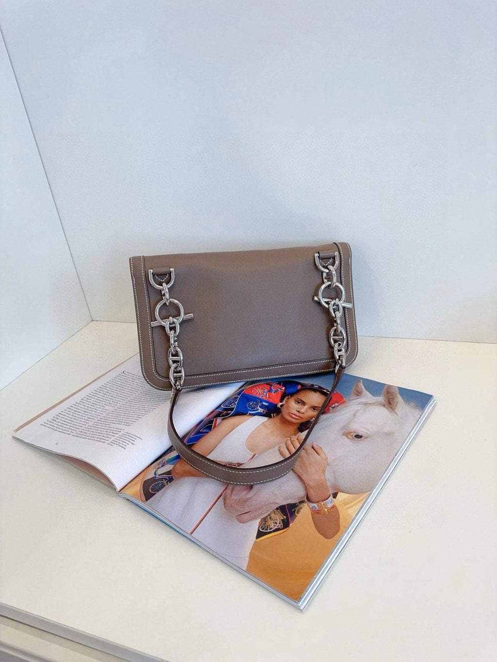 Hermes Sac Chaine D'Ancre Envelope Shoulder Bag For Women
