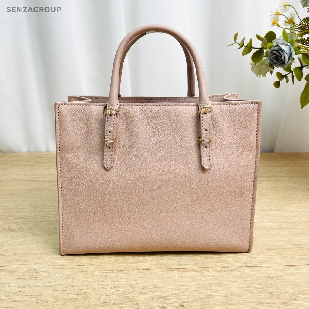 Balenciaga Classic Mini Tote Top Handle Shoulder Crossbody Bag Pink Vintage