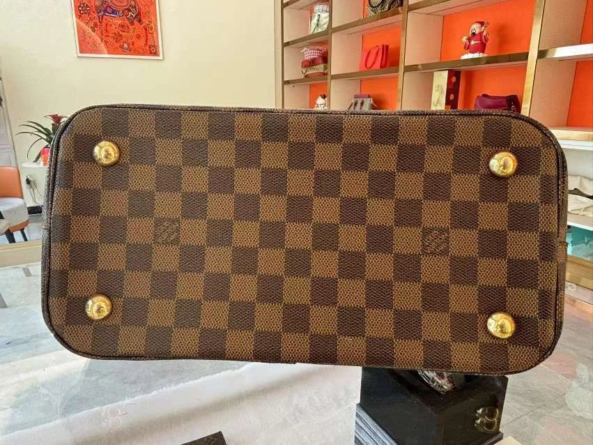 Authentic Louis Vuitton Damier Canvas Handbag Shoulder Bag For Women