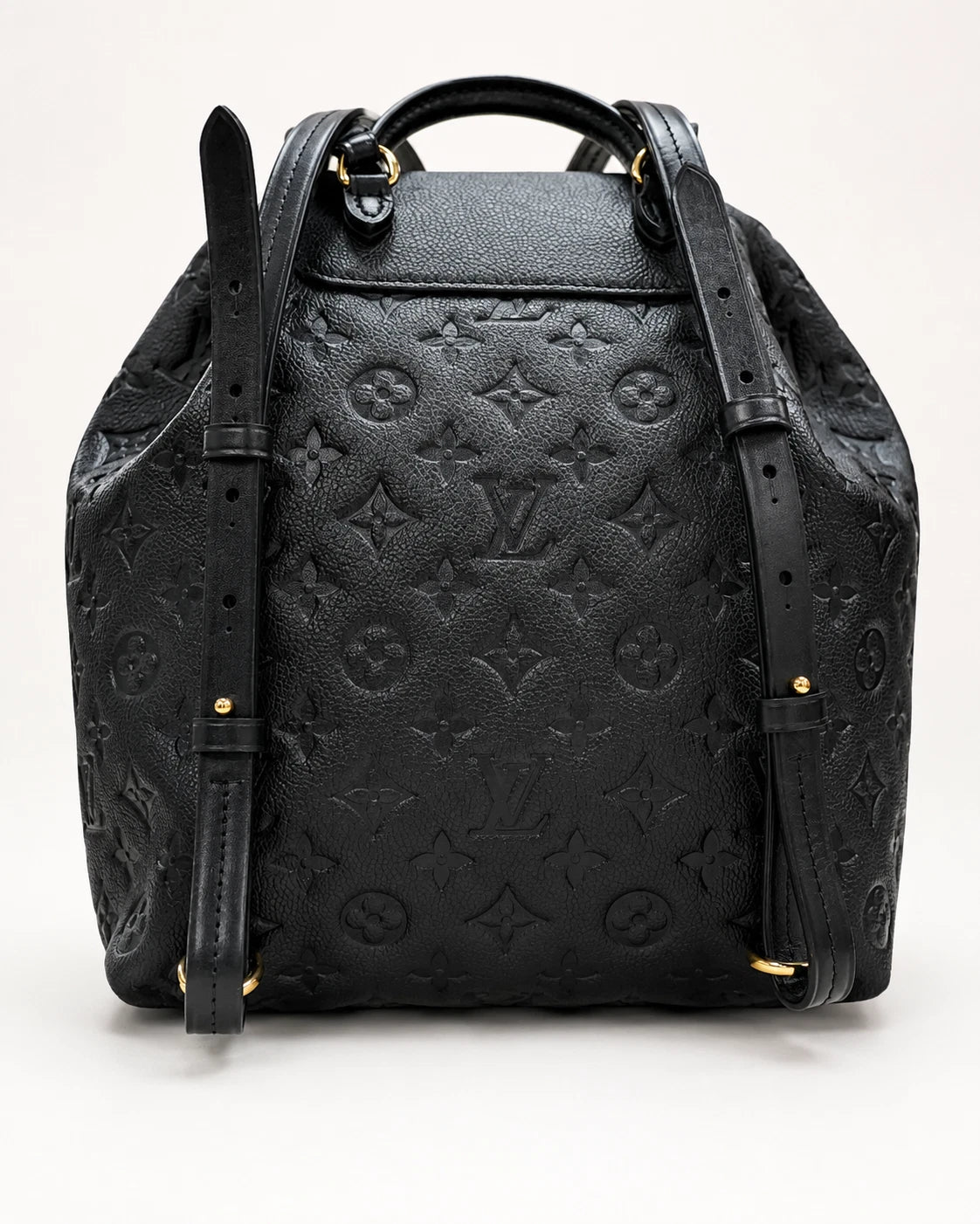 Louis Vuitton Montsouris Monogram Black Empreinte Backpack Almost Brand NEW