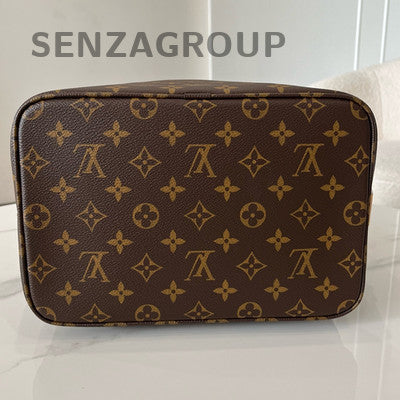 Louis Vuitton ALL IN Large Monogram Shoulder Bag Brown Gold Clasp