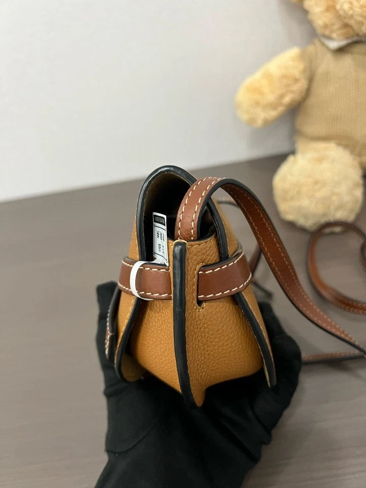 Loewe Mini Gate Saddle Crossbody Bag For Women