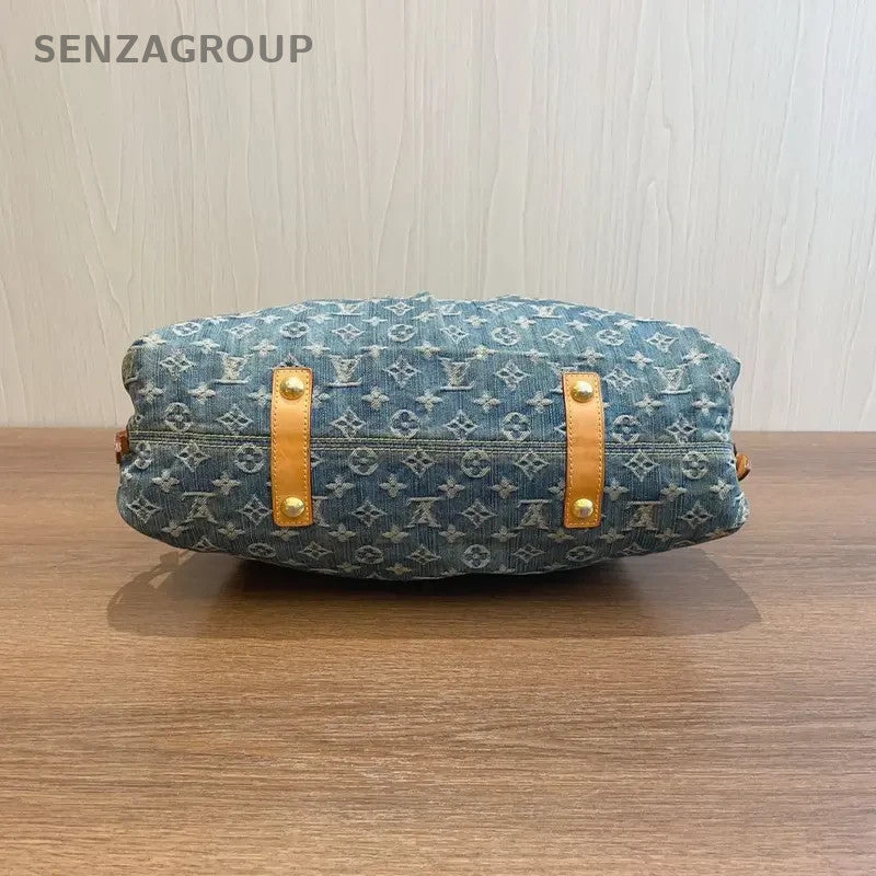 SJ0001 Louis Vuitton Baggy Tote Bags Monogram Denim Neo Cabby
