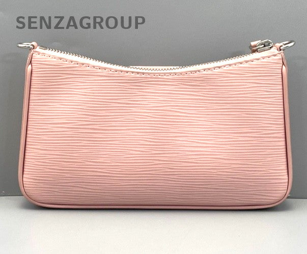 Louis Vuitton Easypouch Epi Leather Chain Strap 2way Shoulder bag Pink Women