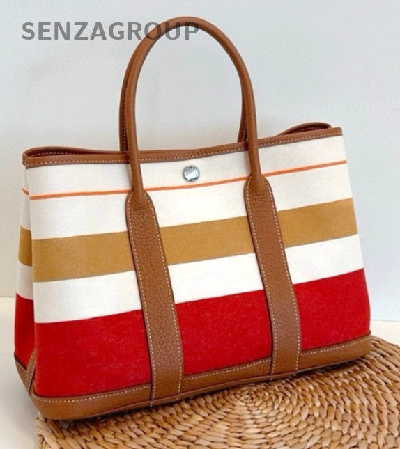 Hermes GardenParty Gp30 Japan Limited Edition tote Handbag Coloful Women