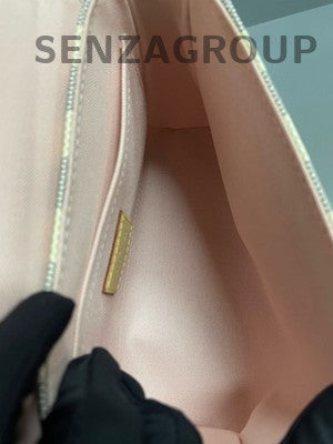 Louis Vuitton Damier Ebene Canvas Pochette Metis Messenger Bag Gold
