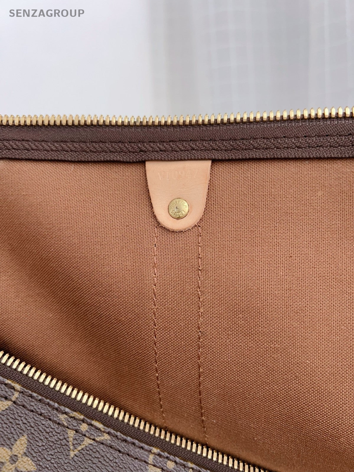 LouisVuitton Keepall 55 Monogram Shoulder Crossbody Bag Brown Travel bag