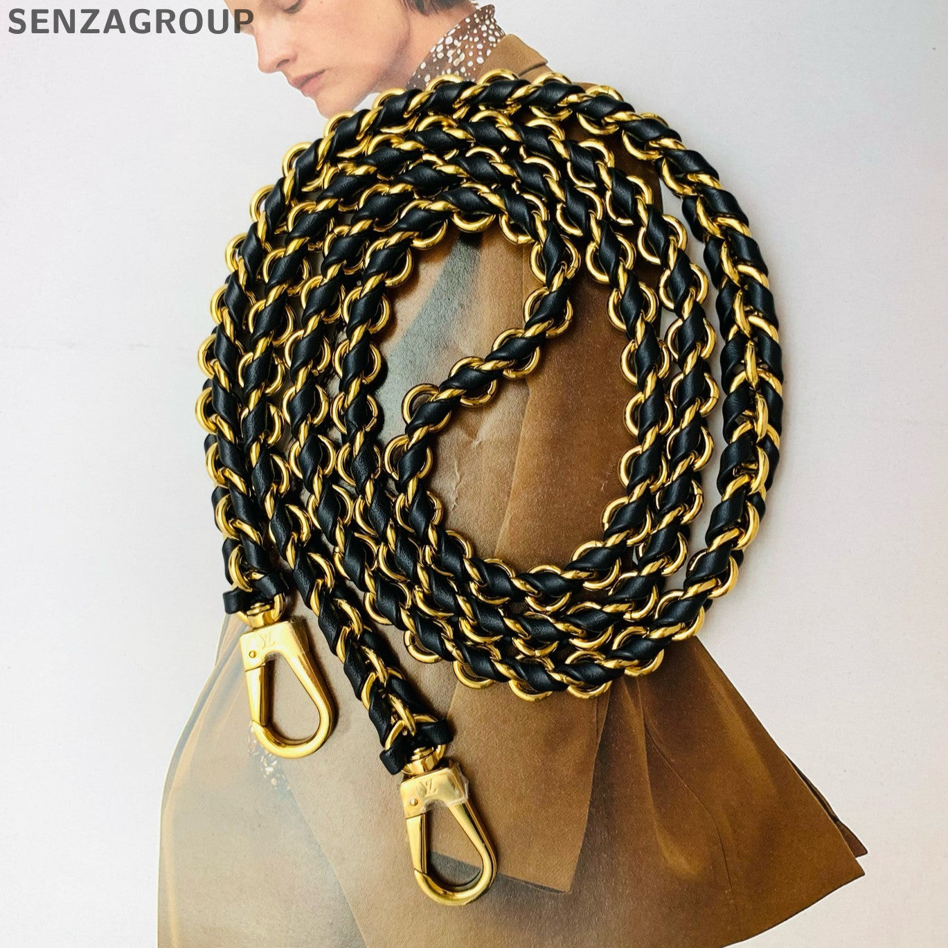 Louis Vuitton Monogram Cosmetic Pouch Chain Shoulder Bag Women's Classic