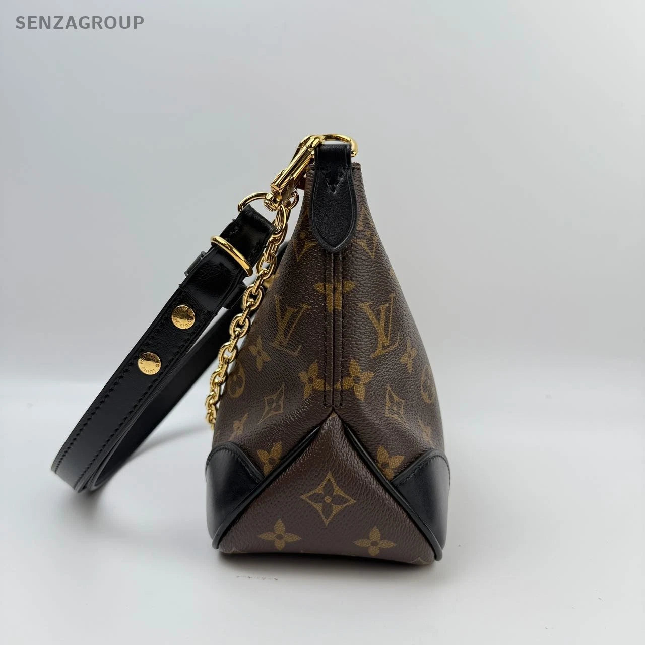 SJ0001 Louis Vuitton Boulogne Shoulder Bag NM Brown Canvas Monogram Z