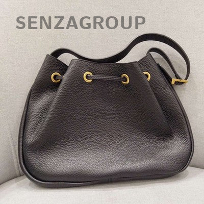 YSL Saint Laurent Paris Leather Mini Shoulder Crossbody Bag Black Gold