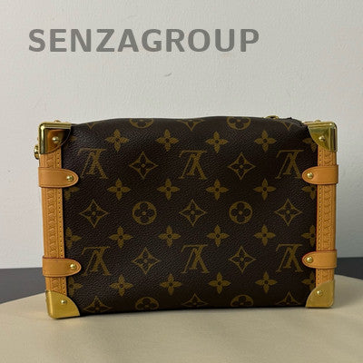 Louis Vuitton Medium Side Trunk Monogram Shoulder Crossbody Bag Classic Women's