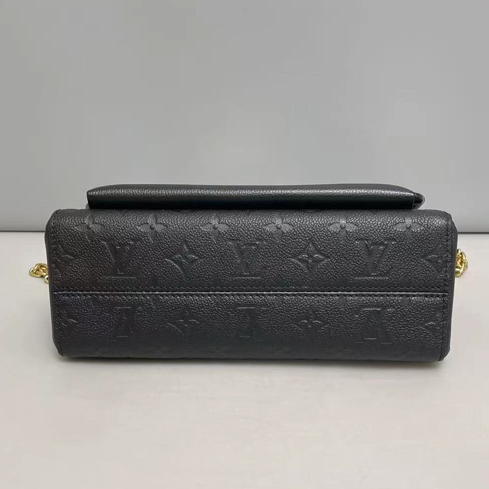 Louis Vuitton Vavin Black Gold Shoulder Bag Crossbody Excellent