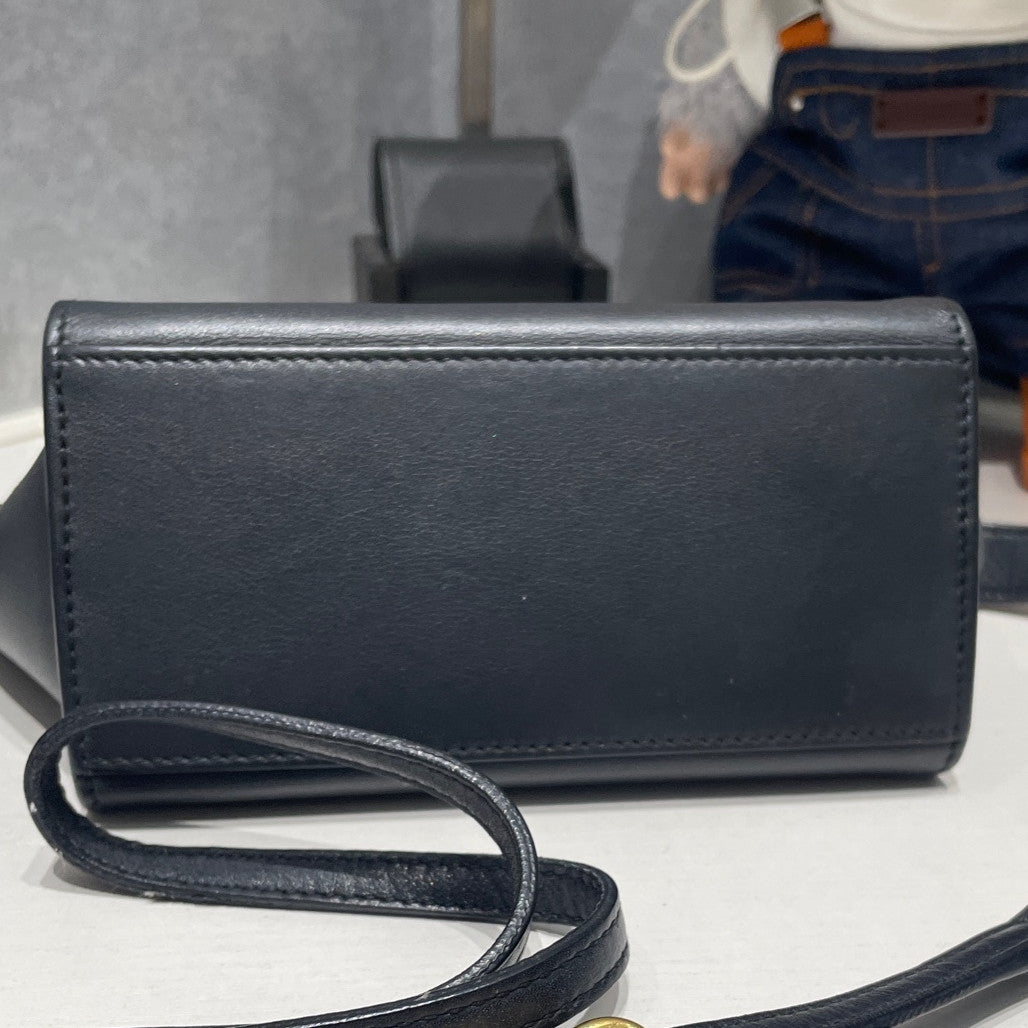 Saint Laurent Mini Lou Camera Bag Black Gold - Classic & Chic