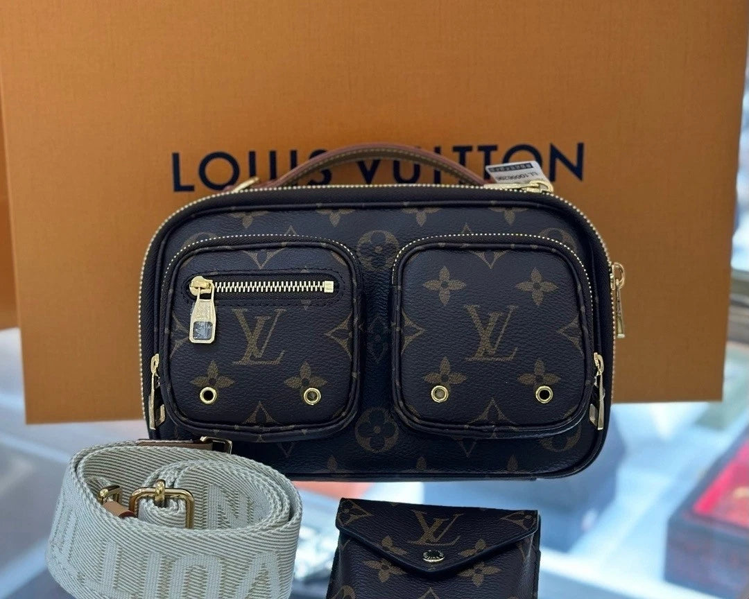 Louis Vuitton Canvas Dynamite Shoulder Bag For Women