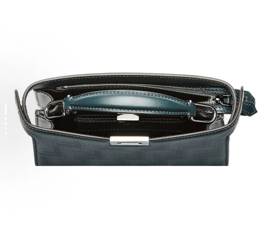 FENDI Peekaboo ISeeU XCross FF Striped Handbag For Women