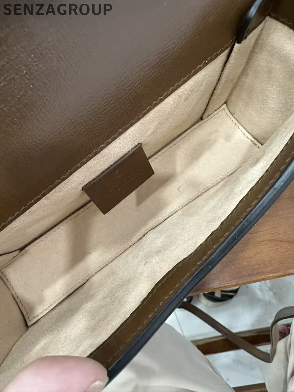 Gucci Horsebit 1955 Mini Shoulder Bag Brown GG Monogram Women's Classic