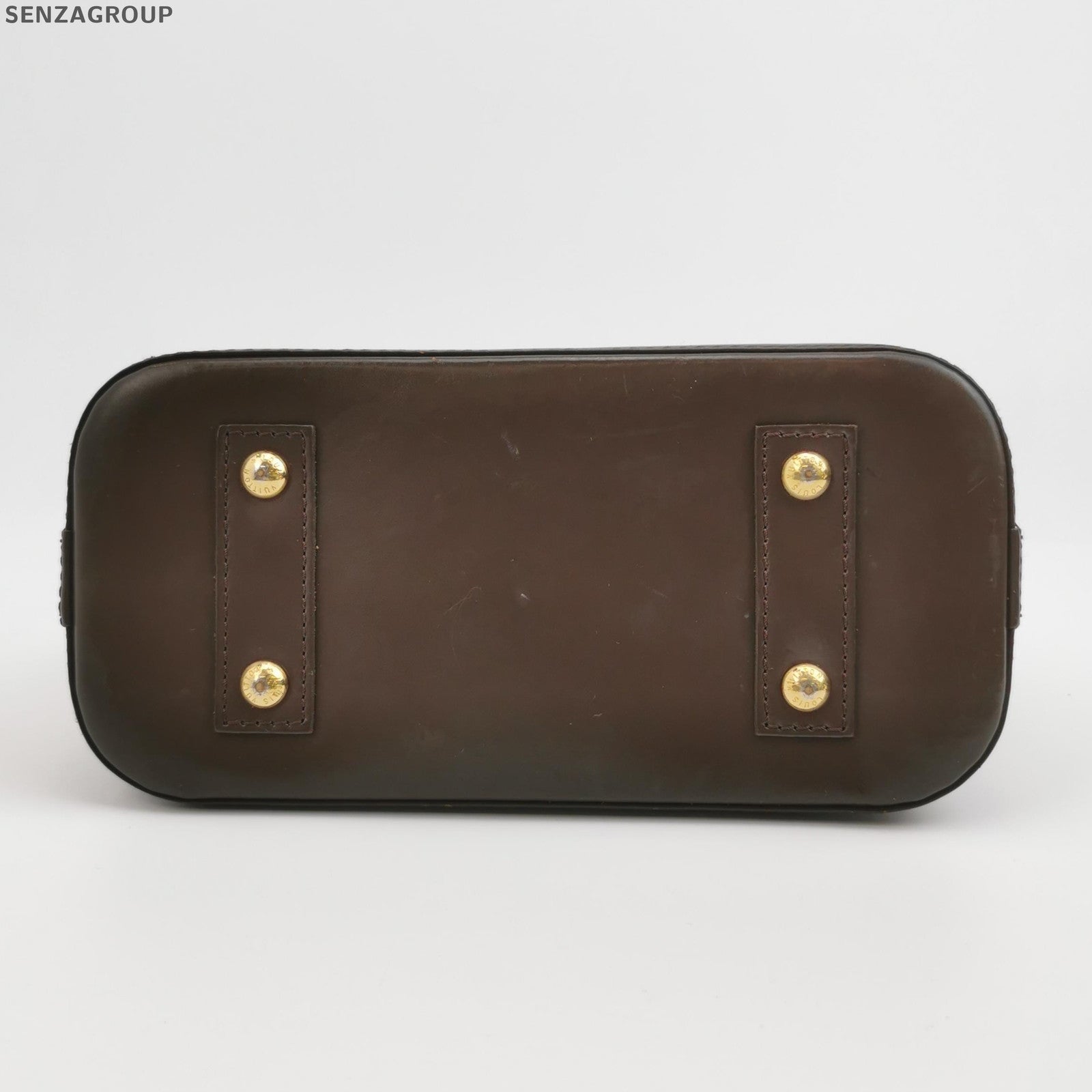 Louis Vuitton Alma PM Damier Ebene Brown Shoulder Bag - Classic Women's