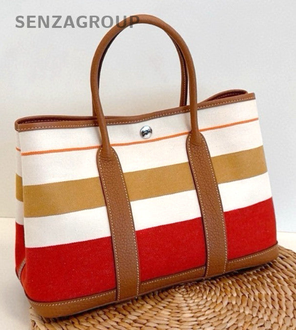 Hermes GardenParty Gp30 Japan Limited Edition tote Handbag Coloful Women