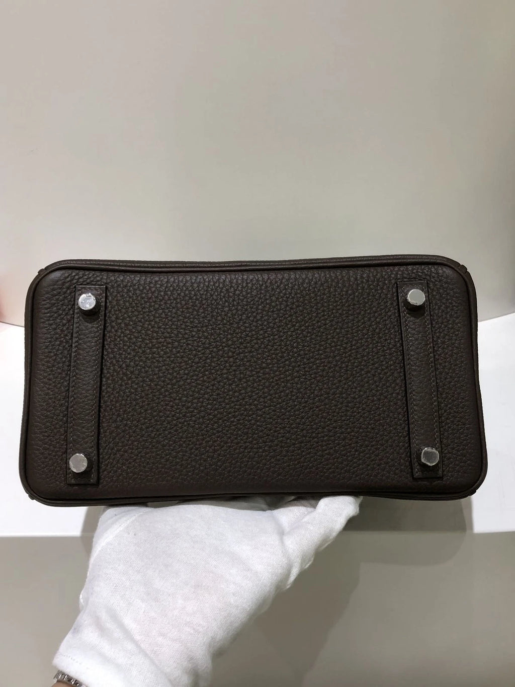 Hermes Birkin25 Togo Brown Women Handbag