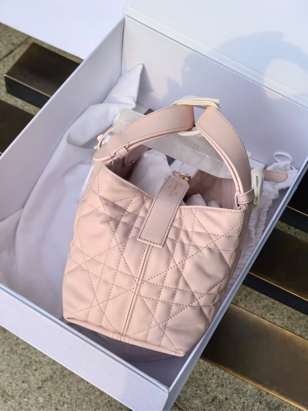 Dior Toujours Small Horizontal Pink Shoulder Bag For Women