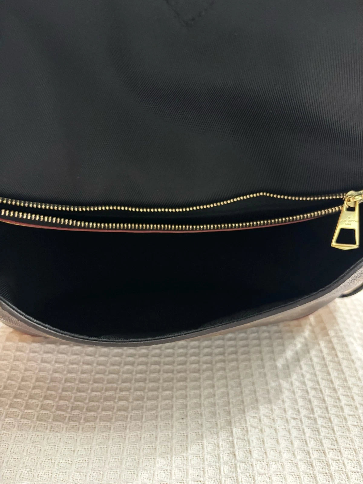 Louis Vuitton Diane Canvas Brown Shoulder Bag Excellent