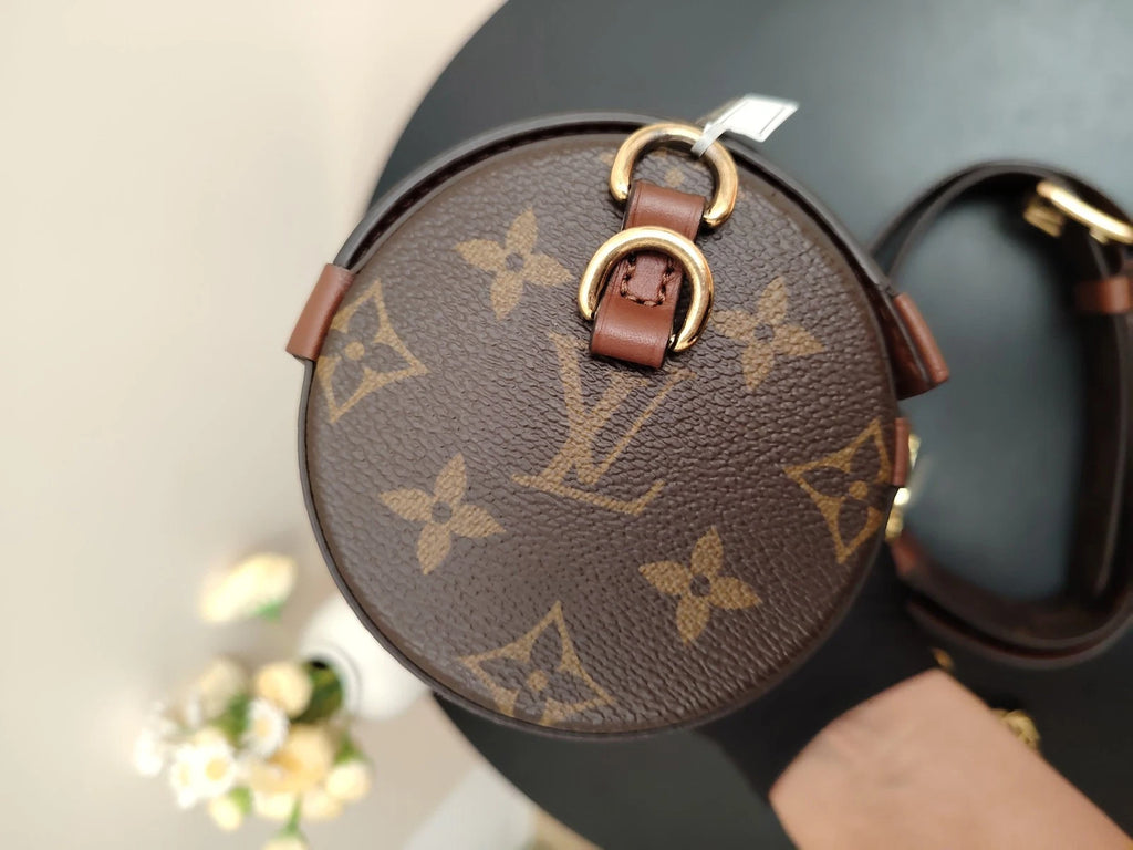 Louis Vuitton Papillon Canvas Shoulder Bag For Women