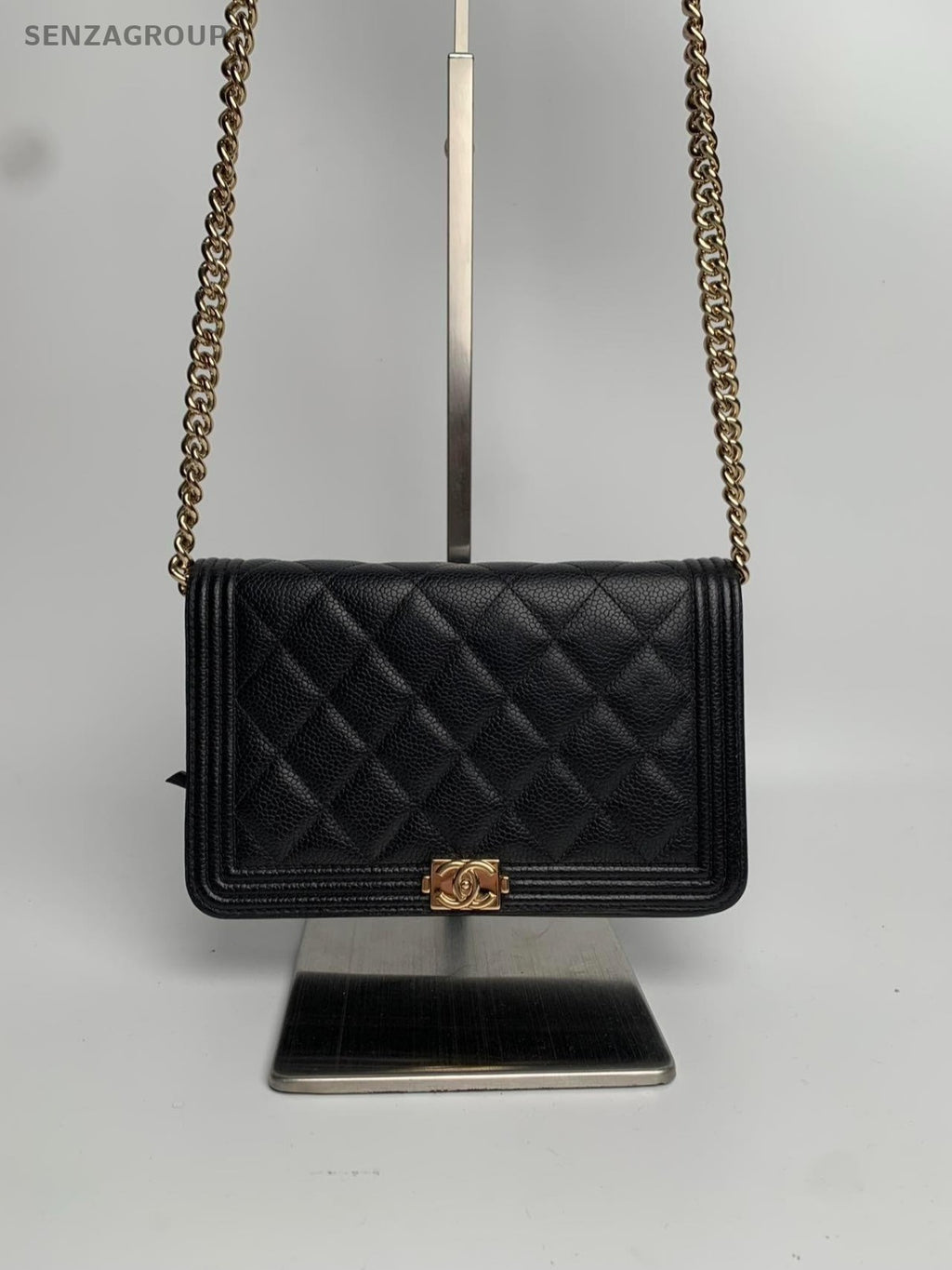 SJ0001 CHANEL woc wallet on chain le boy