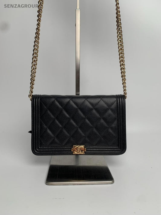 SJ0001 CHANEL woc wallet on chain le boy