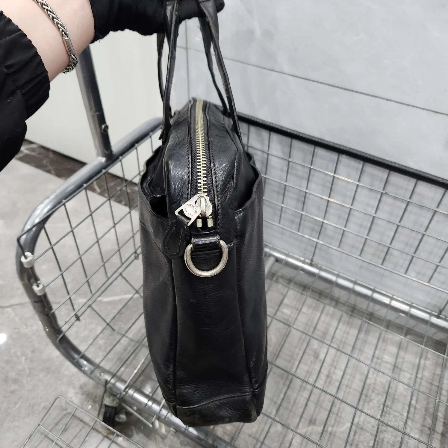 Coach Black Handbag Laptop Briefcase For Women